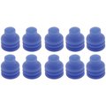 Allstar Weather Pack Connector 12 Gauge Seals; Blue, 10PK ALL76283